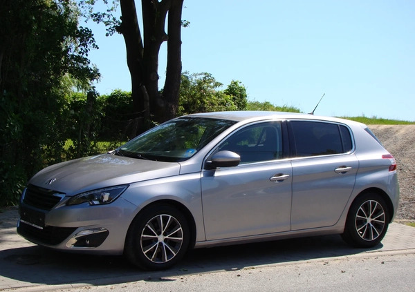 Peugeot 308 cena 29900 przebieg: 146055, rok produkcji 2014 z Piastów małe 232